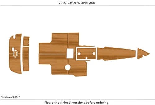 1995-03 Crownline 266 - SIZE: 9.02