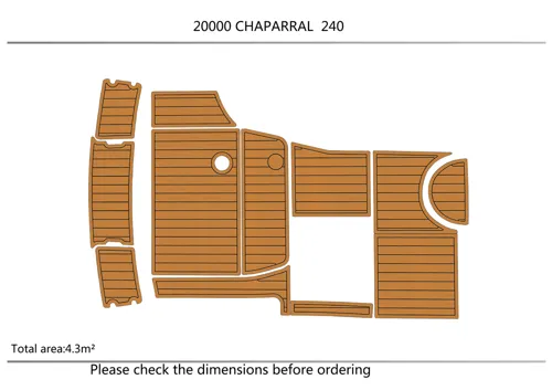 1995-2006 Chaparral 240 - SIZE: 4.3