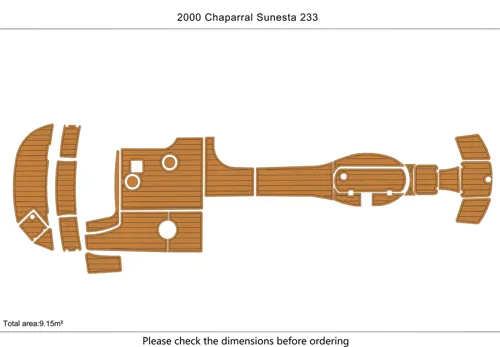2000-2006 Chaparral 233 Sunesta Db - SIZE: 9.15
