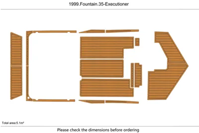 1999 Fountain 35 Executioner - SIZE: 5.1
