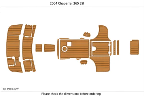 2001-2006 Chaparral 265 Ssi - SIZE: 5.5
