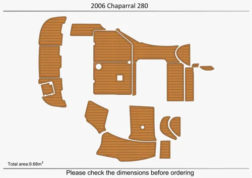 2006 Chaparral 280 Cabin & Csp - SIZE: 9.68