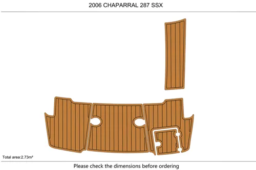 2006 Chaparral 287 Ssx - SIZE: 2.73