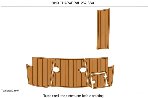 2019 Chaparral 267 Ssx - SIZE: 2.69