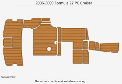 2006-09 Formula 27PC Cruser - SIZE: 6.48