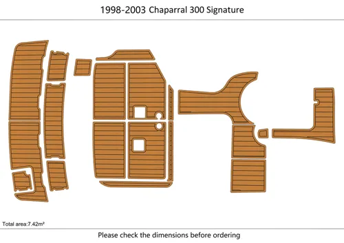 1998-2003 Chaparral 300 Signature - SIZE: 7.42