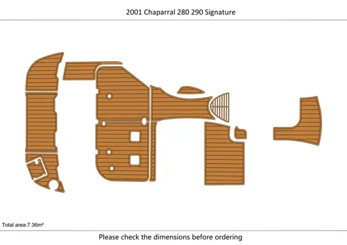 2001 Chaparral 280 290 Signature - SIZE: 7.36