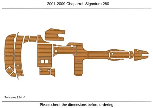 2001-2009 Chaparral Signature 280 - SIZE: 9.64