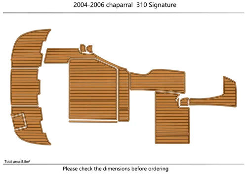 2004-2006 Chaparral 310 Signatute - SIZE: 8.8