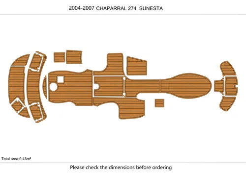 2004-2007 Chaparral 274 Sunesta - SIZE: 9.43