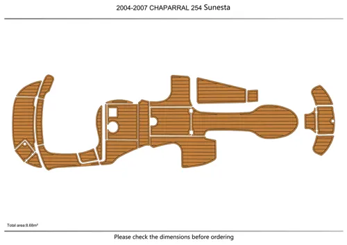 2004-2007 Chaparral 254 Sunesta - SIZE: 8.68