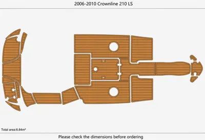 2006-10 Crownline 210ls - SIZE: 6.84