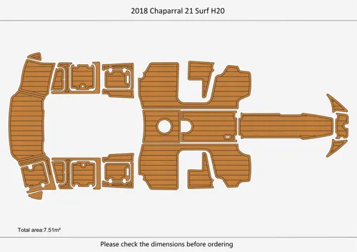2018-2019 Chaparral 21 H2o Surf - SIZE: 7.51