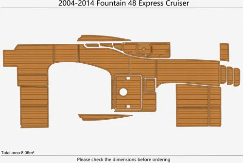 2004-14 Fountain 48 Express Cruiser - SIZE: 8.06
