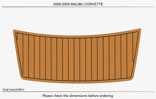 2008-09 Malibu CORVETTE SWIM STEP - SIZE: 0.89