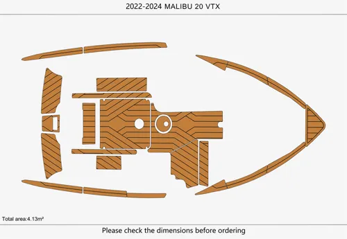 2022-24 Malibu 20 VTX - SIZE: 4.13