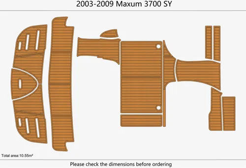 2003-09 Maxum 3700 SY - SIZE: 10.55