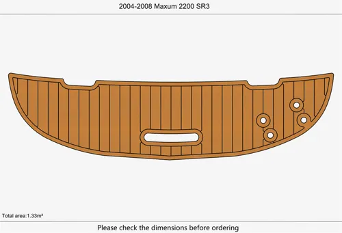 2004-08 Maxum 2200 SR3 SWIM STEP - SIZE: 1.33