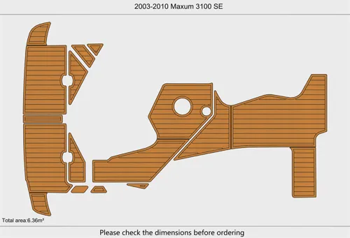 2004-09 Maxum 3100 SE - SIZE: 6.36