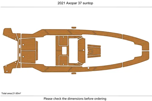 2018-24 Axopar 37 SUNTOP - SIZE: 21.65