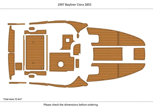 1997-99 Bayliner 2855 CIERA - SIZE: 10.4
