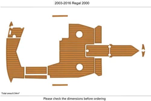2005-17 Regal 2000 - SIZE: 6.54