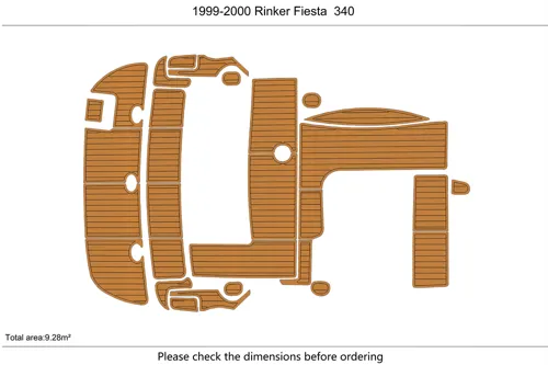 1999-2000 Rinker 340 - SIZE: 9.28