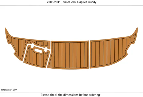 2006-11 Rinker 296 CAPTIVA CUDDY - SIZE: 1.99