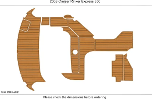 2007-08 Rinker CE 350 - SIZE: 7.98
