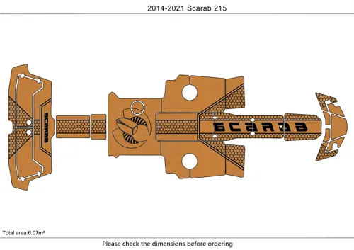 2014-2021 Scarab 215 - SIZE: 6.07