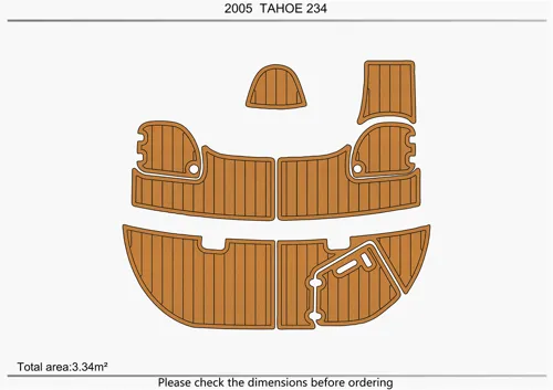 2005 Tahoe 234 - SIZE: 3.34