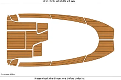 2004-09 Aquador 23 WA - SIZE: 5.62