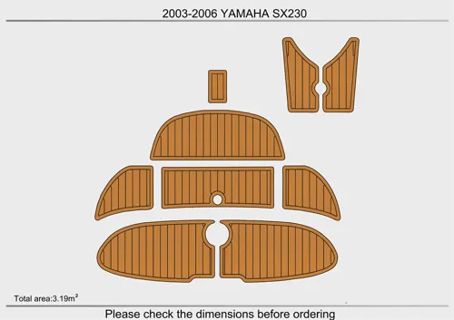 2003-06 Yamaha SX230 - SIZE: 3.19