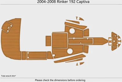2004-08 Rinker 192 CAPTIVA - SIZE: 8.34