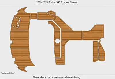 2009-15 Rinker 340 EXPRESS CRUIS - SIZE: 6.89