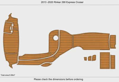2013-20 Rinker 290 EXPRESS CRUISER - SIZE: 5.99
