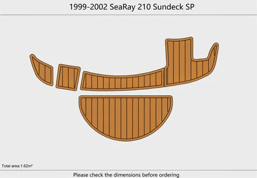 1999-02 Sea Ray 210 SUNDECK SP - SIZE: 1.62