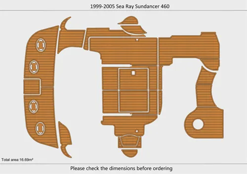 1999-05 Sea Ray 460 SUNDANCER - SIZE: 16.69