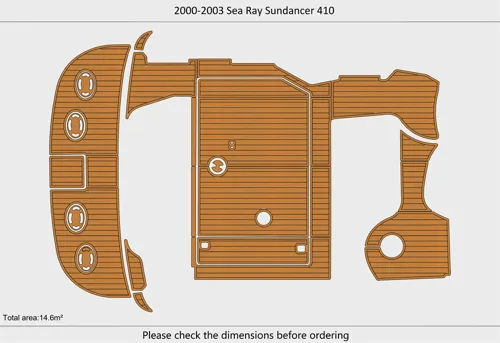 2000-03 Sea Ray 410 SUNDANCER - SIZE: 14.6