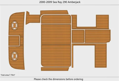 2000-09 Sea Ray 290 AMBERJACK - SIZE: 7.76