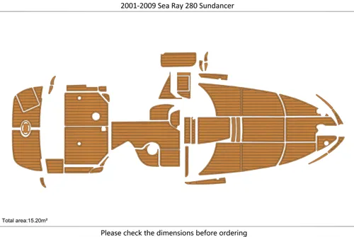 2001-09 Sea Ray 280 SUNDANCER COMPLETE - SIZE: 15.2