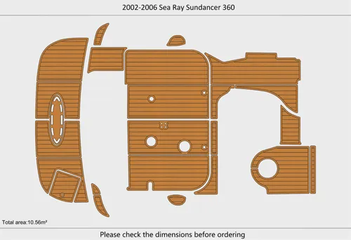 2002-06 Sea Ray 360 SUNDANCER - SIZE: 10.56