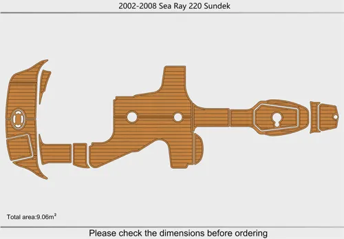 2002-08 Sea Ray 220 SUNDECK - SIZE: 9.06
