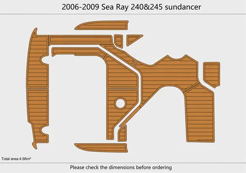 2006-09 Sea Ray 240-245 SUNDANCER - SIZE: 4.66