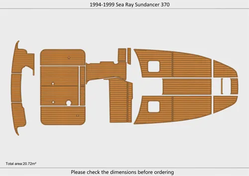 1994-99 Sea Ray 370 SUNDANCER - SIZE: 20.72