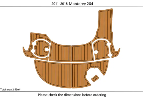 2011-18 Monterey 204 FS BR - SIZE: 2.59