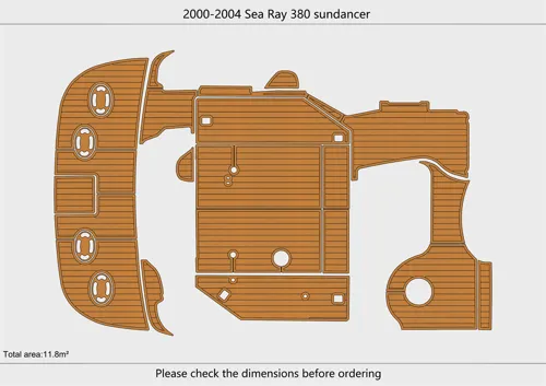 2000-04 Sea Ray 380 SUNDANCER - SIZE: 11.8