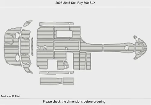 2008-15 Sea Ray 300 SLX - SIZE: 12.79