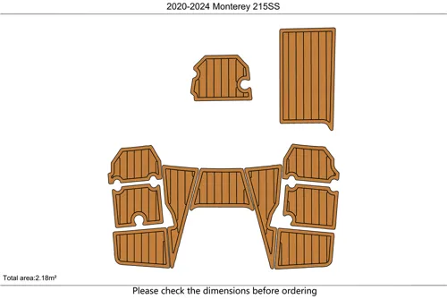 2020-24 Monterey 215 SS - SIZE: 2.18