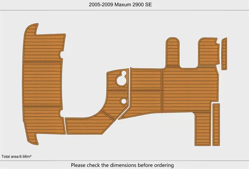 2005-09 Maxum 2900 SE - SIZE: 6.66